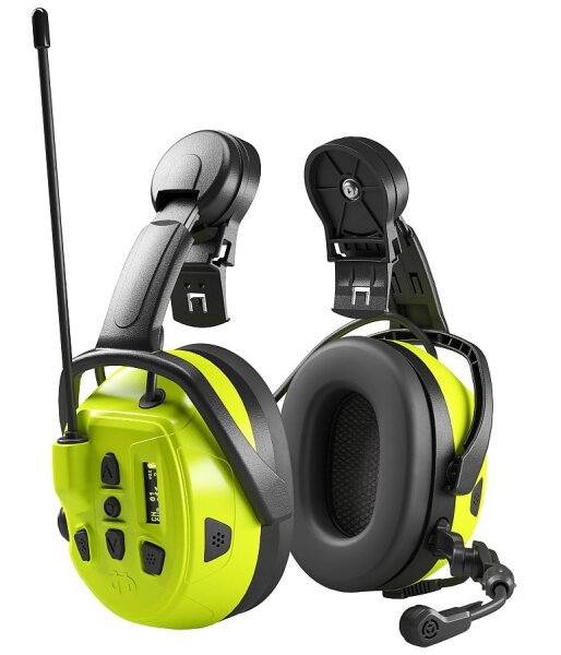 Local 2 hearing protection for helmet mounting