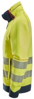 2868 Snickers ProtecWork Arc Full Zip Sweater Haute visibilit&eacute; classe 3