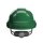 Casque de protection Hellberg Factor, couleur : vert (Hellberg 31404-091)