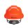Casco di protezione Hellberg Factor, colore: arancione (Hellberg 31406-091)