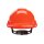 Casco di protezione Hellberg Factor, colore: arancione (Hellberg 31406-091)