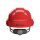 Casco di protezione Hellberg Factor, colore: rosso (Hellberg 31408-091)