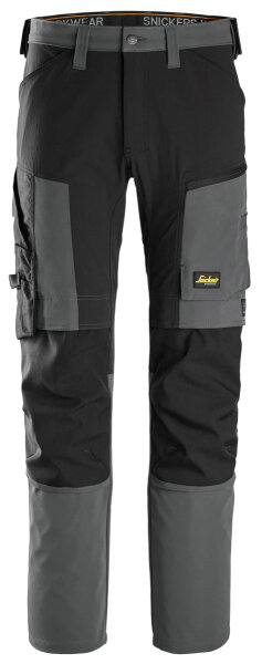 6318 Pantaloni elasticizzati Snickers AllroundWork, vestibilit&agrave; slim