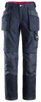 3714 Snickers Womens Pants with Holster Pockets, Canvas+, Loose Fit