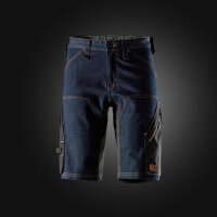 6156 Pantaloncini in denim Snickers FlexiWork