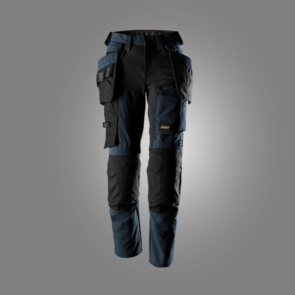 6217 Snickers AllroundWork, Womens Stretch Pants with Detachable Holster Pockets
