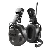 Fixation pour casque Synergy DR (Hellberg 49122-001)