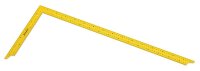 Squadra da carpentiere HULTAFORS TMV con scala in mm e angolare sul retro (HU251403.0)