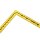 Squadra da carpentiere HULTAFORS TMV con scala in mm e angolare sul retro (HU251403.0)