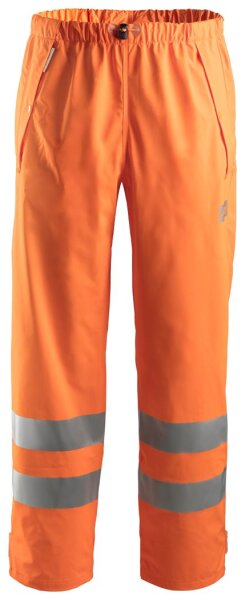8243 Pantalon de pluie haute visibilit&eacute; Snickers en PU, classe 2