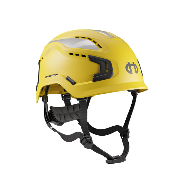 Casco di protezione professionale Hellberg Sector, ventilato >Colore: giallo (Hellberg 32501-001)