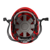 Hellberg Sector Professional Safety Helmet, Ventilated >Color: Red (Hellberg 32508-001)