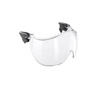 Visi&egrave;re courte transparente pour casque de...