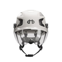 Visiera corta trasparente per elmetto di protezione professionale Hellberg Sector (Hellberg 11829-001)