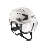Visiera corta trasparente per elmetto di protezione professionale Hellberg Sector (Hellberg 11829-001)