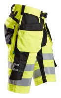 6933 Snickers FlexiWork, pantaloncini ad alta visibilit&agrave; + tasche a fondina Classe 1