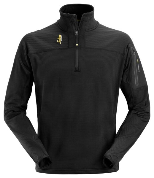 9435 Snickers Body Mapping Micro Fleece Troyer