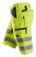 6132 Snickers LiteWork, High-Vis Shorts+ Class 1, Regular Fit