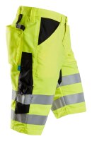 6132 Snickers LiteWork, High-Vis Shorts+ Class 1, Regular Fit