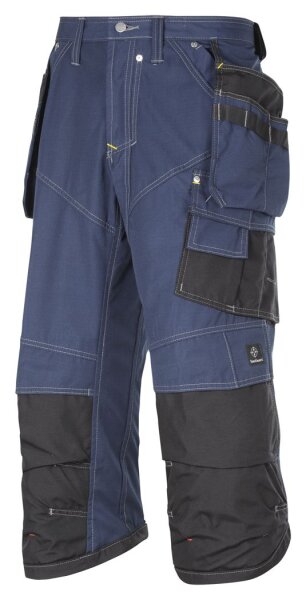 3923 Pantalon pirate Snickers Workwear Rip-Stop avec poches holster, coupe classique