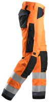 6331 Snickers AllroundWork, High-Vis Work Pants+, Class 2, Regular Fit