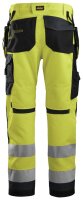 6230 Snickers AllroundWork, High-Vis Work Pants+ with HT, Class 2, Regular Fit