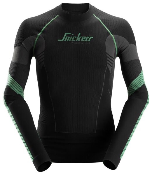 9425 Snickers FlexiWork, t-shirt &agrave; manches longues sans coutures