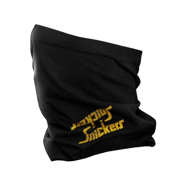 9054 Snickers FlexiWork, cache-cou sans coutures (&eacute;charpe) - 0400 noir - taille unique