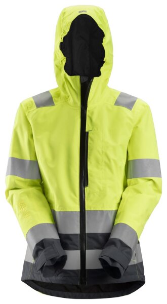 1347 Snickers Waterproof Softshell Jacket for Women, High-Visibility Class 2/3