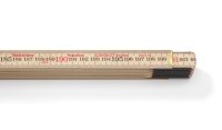 HULTAFORS Folding Ruler, Wood, Contact 559-2-10 (Swedish Ruler 101804)