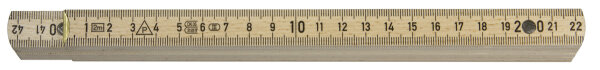 HULTAFORS Metro pieghevole in legno B3500N DU naturale (108010)