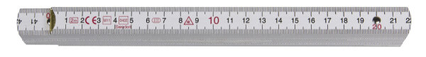HULTAFORS Gliedermeter Holz H4007W DU weiss (109711)