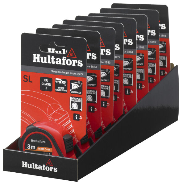 HULTAFORS Tape Measure SL 5M Display (351207)