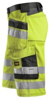 3033 Pantaloncini Snickers High-Vis con tasche a fondina, Classe 1, vestibilit&agrave; ampia