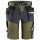 6140 Pantaloncini elasticizzati Snickers FlexiWork Softshell con tasche a fondina, vestibilit&agrave; regolare