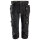 6178 Snickers AllroundWork Pantaloni pirata elasticizzati in 4 direzioni con tasche a fondina, Regular Fit