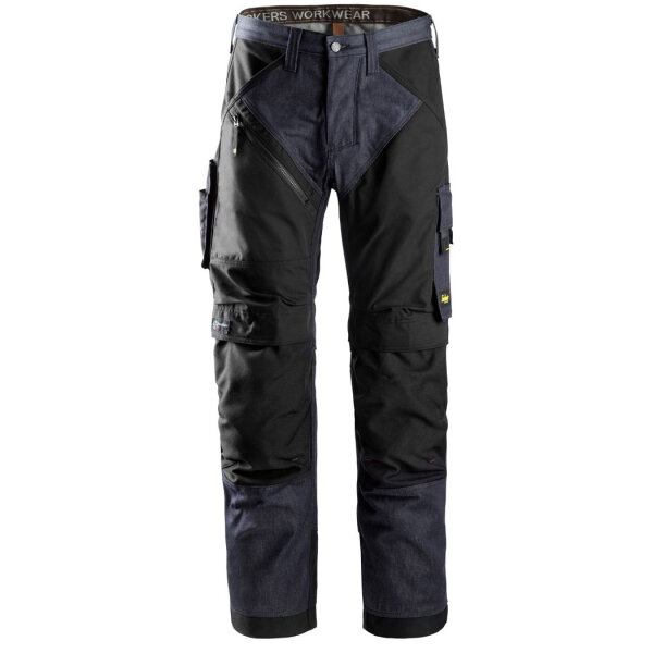 6504 denimblau-schwarz